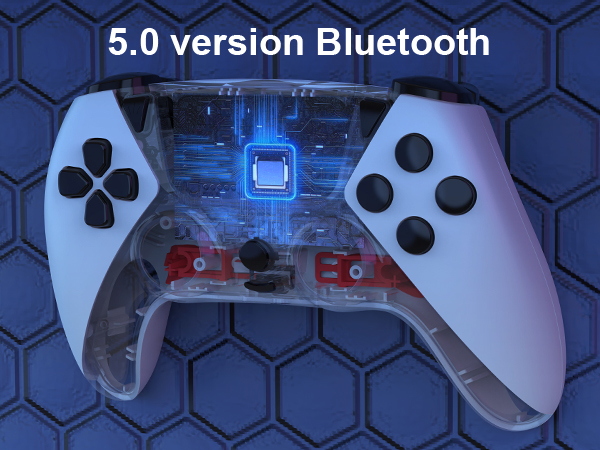 Instant Bluetooth connection with no delay Enjoy smooth, lag-free gaming every time.
