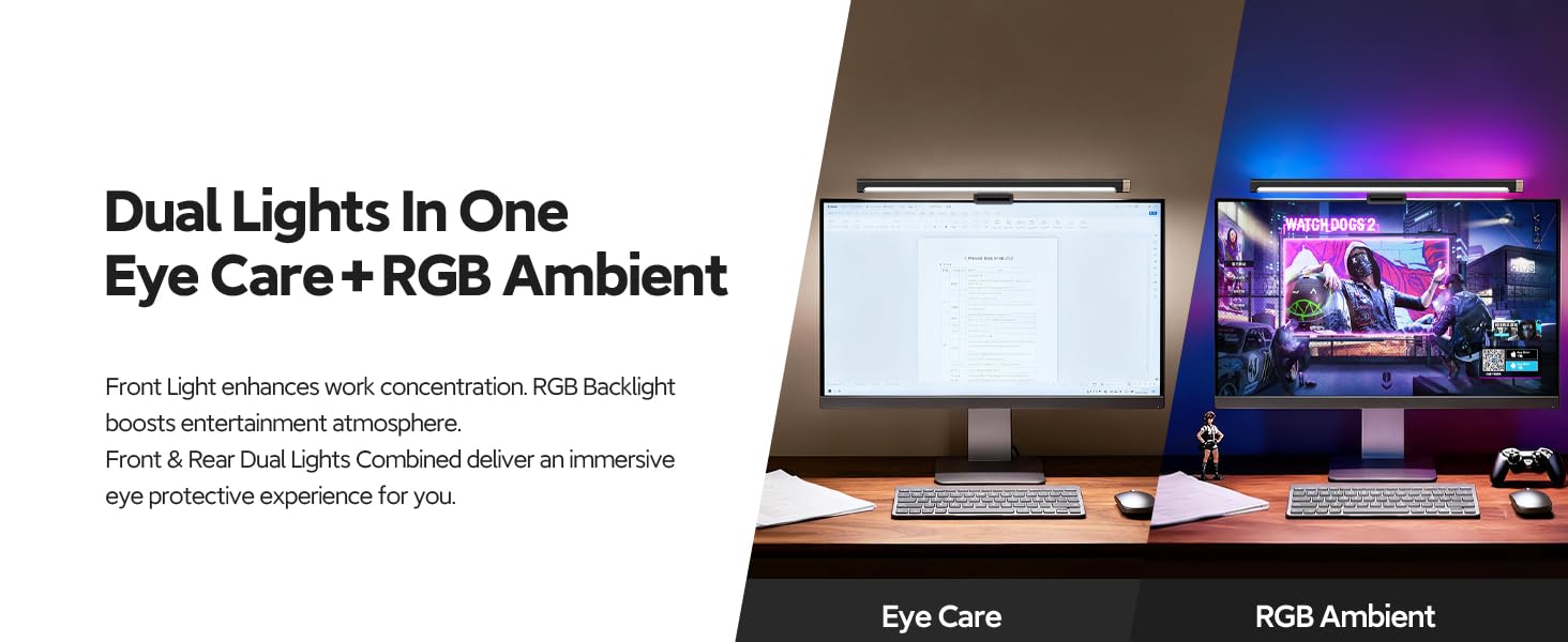 dual lights bar