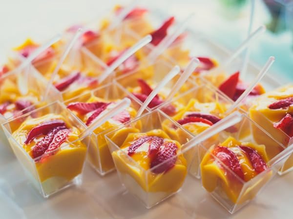 mini pudding cups