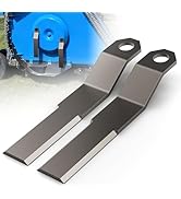 WooFog 7 mm Brush Hog Blades, Bush Hog Blade, Bush Hog Replacement Blades, Skid Steer Brush Cutte...