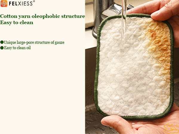 scrub cloths for dishes