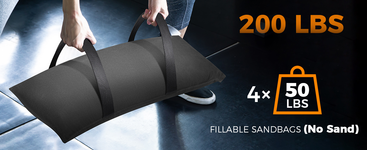 4 Packs Heavy Duty Weight Bags