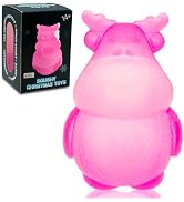 Christmas Gummy Reindeer Stress Balls, Maltose Filled Christmas Elk Squeeze Toys for Boys Girls, ...