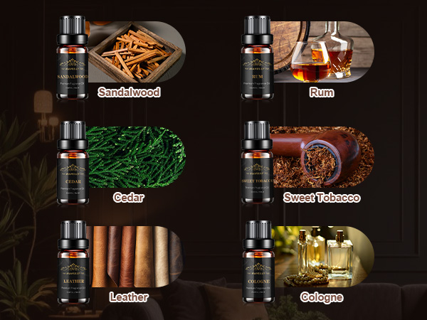 MENS ESSENTIAL OILS SET