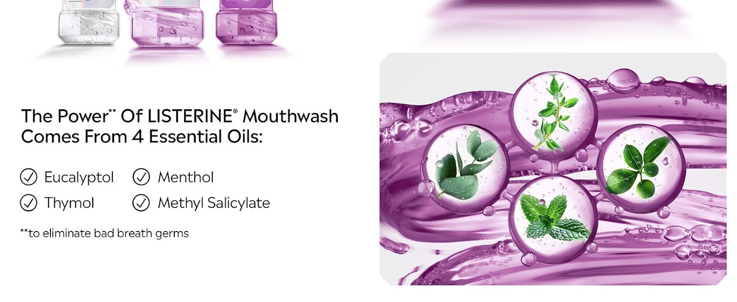 kills 99.9% of germs that cause bad breath
