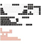 KBDiy Olivia Female keycaps PBT Double Shot Keycap Set,174 Keys Pink Keycaps 60 Percent Cherry Pr...