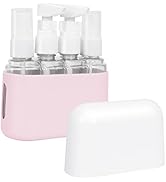 Skycase Travel Bottle Set, 4 in 1 Travel Containers Set for Toiletries,Leak-Proof Refillable Plas...