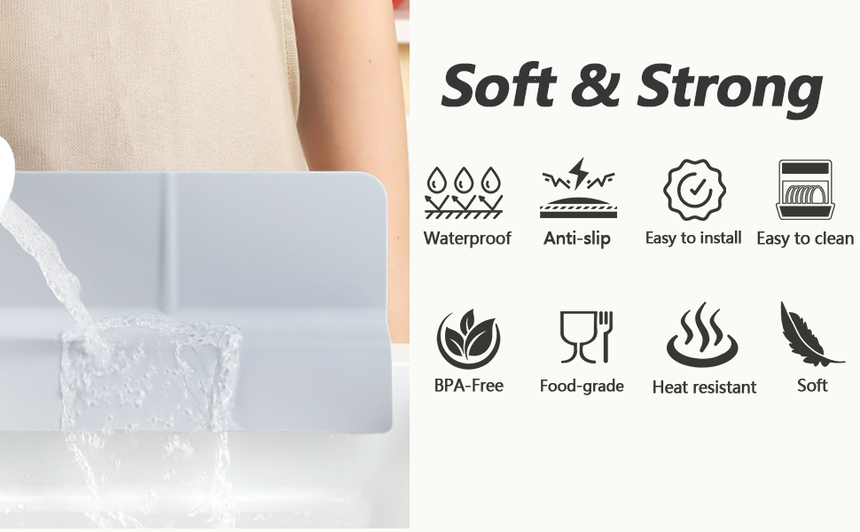 silicone sink splash guard