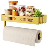 paper towel holder gold