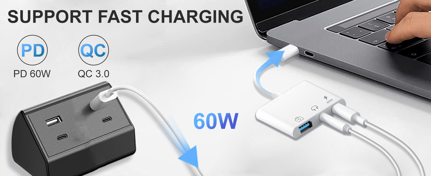 aux to USB C to 3.5mm audio adapter USB C to USB adapter USB OTG adapter USB C to headphone jack