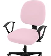 Smiry Stretch Printed Office Computer Chair Covers, Universal Washable Removable Desk Rotating Ch...