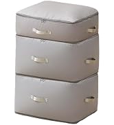 3 PCS Ultra Space Saving Self Compression Organizer, 2025 NEW Comforter Storage Bags, Heavy Duty ...