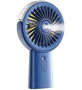 Otlonpe Handheld Misting Fan Portable, 4000mAh Rechargeable Small Personal Water Spray Hand Held ...