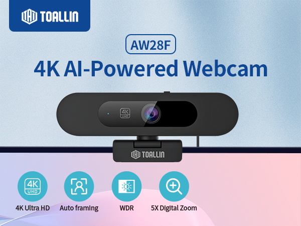 4K AI webcam