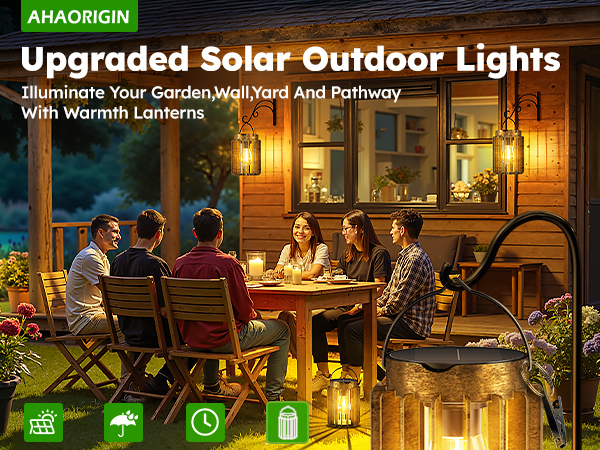 solar lanterns outdoor waterproof