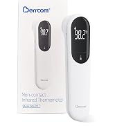 Berrcom No Touch Forehead Thermometer for Adults and Kids, Digital Infrared Thermometer Dual Prob...