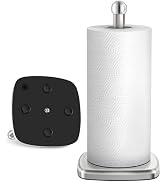 DAWNER Paper Towel Holder Countertop, Free Standing Paper Towel Stand for Kitchen, Paper Towel Ho...