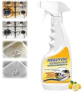 cuoct Kitchen Heavy Oil Cleaner Stain, Heavy Oil Stain Cleaner Kitchen, 300ml Multi-Purpose Clean...