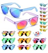 GKTZ Kids Sunglasses Party Favors - Boys Girls Valentines Day Gifts, Neon Sunglasses with UV 400 ...