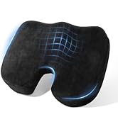 Dijialun Car Seat Cushion, Memory Foam Cushion Non Slip for Wheelchair, Cars, Desk, Gaming & Offi...