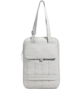 Linpr 15.6 Inch Laptop Shoulder Bag, Vertical Puffy Laptop Sleeve for MacBook Pro/Air M4/M3/M2/M1...