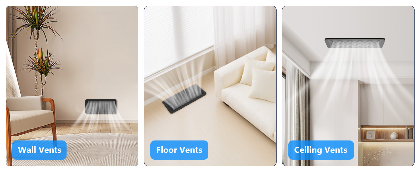 Air Vent Screen Register Trap(3 Pack)