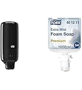 Tork Foam Skincare Manual Dispensers (Quantity 4) - S4 + Refill - Extra Mild Foam Soap (Pack of 6)