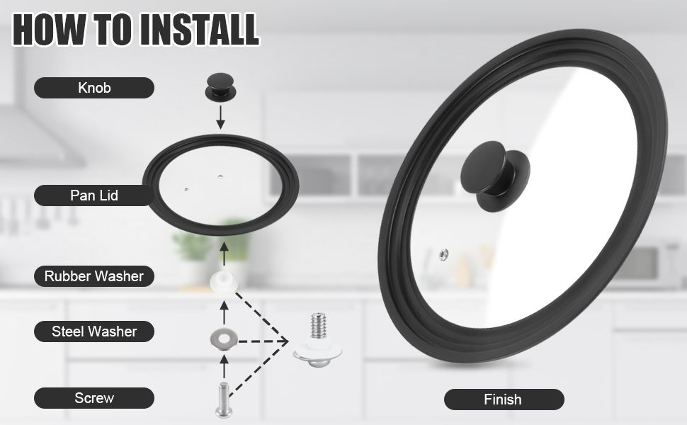 tempered Glass with High Heat Resistant Silicone Rim