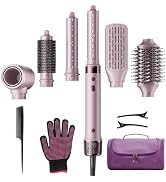 Mythsight StyleVibe 6-in-1 Air Styler with Hair Dryer & Auto-Wrap Curl L/R | Blow Dryer Brush, Th...