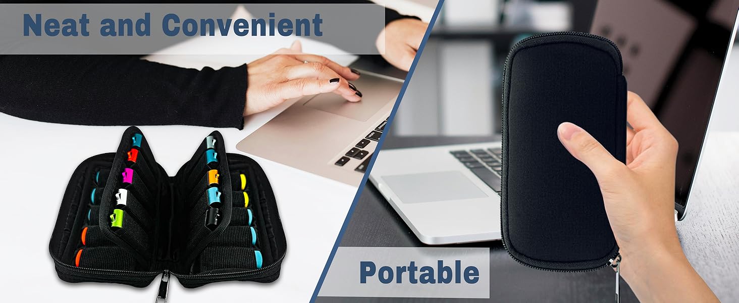 Flash Drive Case 20 Slots USB Storage Case