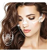 DIGIGRE 2PCS Transparent Face Shield, Lightweight Anti-Fog Clear Face Mask, Sturdy Breathable Cle...