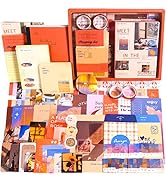Scrapbooking Supplies Kit, 351pcs Bullet Junk Journal Kit with Journaling Supplies Aesthetic Scra...