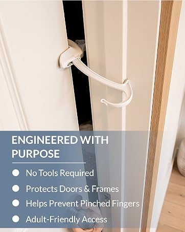 Door Knobs & Lever Handles - Easy to Install - No Tools or Tape Required