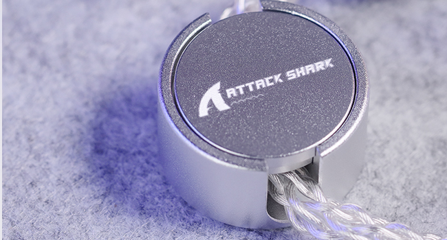 ATTACK SHARK C07 RGB Braided Aviation USB Cable 5PIN for Phone Printer Keyboard PS4 X68HE