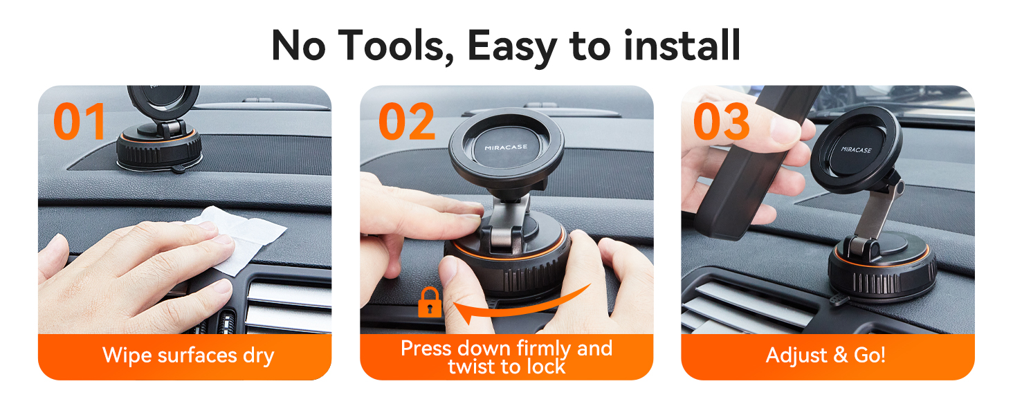 magnetic phone holder for car