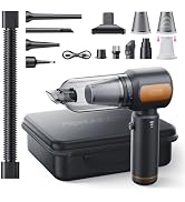 REWONDER Handheld Car Vacuum Cleaner, 22000Pa & 110000RPM Powerful Suction Car Vacuum, Cordless P...