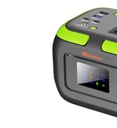 120W portable power station with 22W solar panel