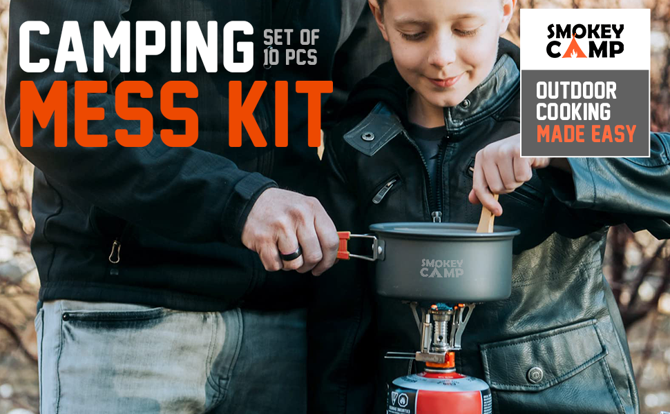 Camping Cookware Mess Kit