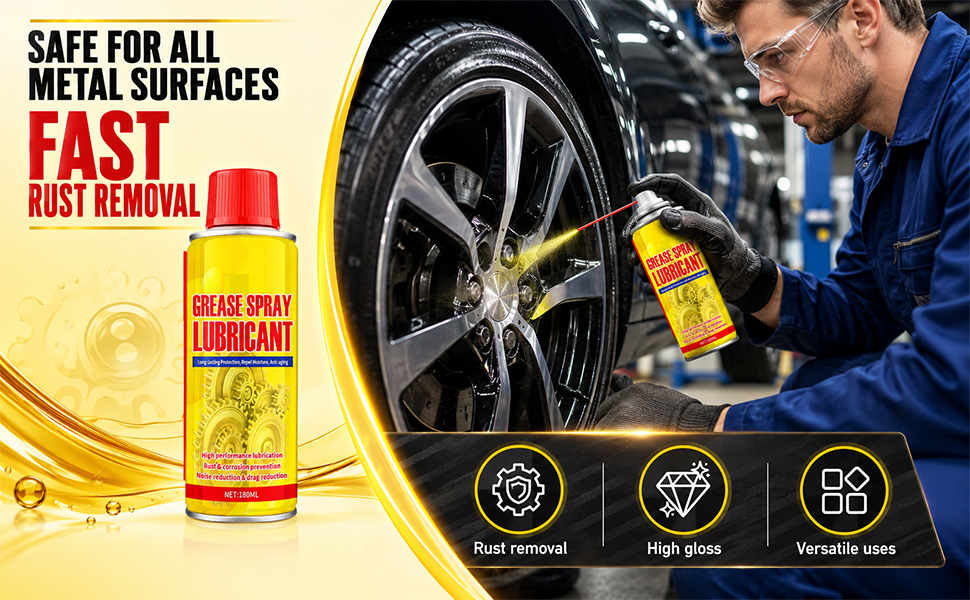 rust removal lubricant spray