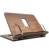 Vigo Wood Book Stand, Book Holder, Reading Stand, Cookbook Holder, Recipe Book Stand, Wooden Book...