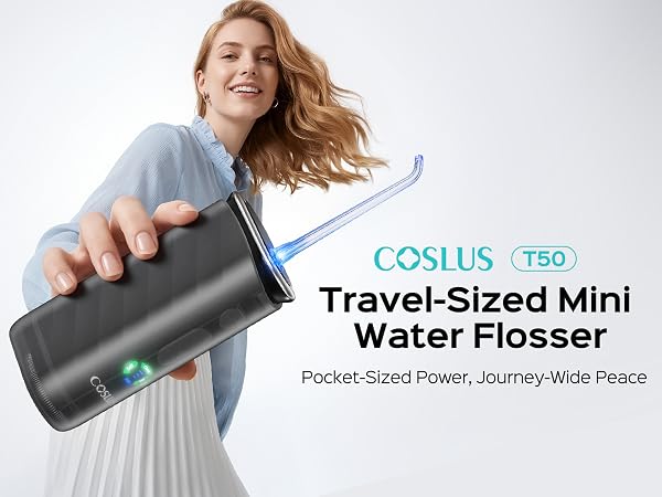 COSLUS T50 Portable Water Flosser for Travel