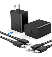 USB C Charger, 45W Super Fast Charging Wall Charger for Samsung Galaxy S23 S22 Ultra/S22+/S22/Not...