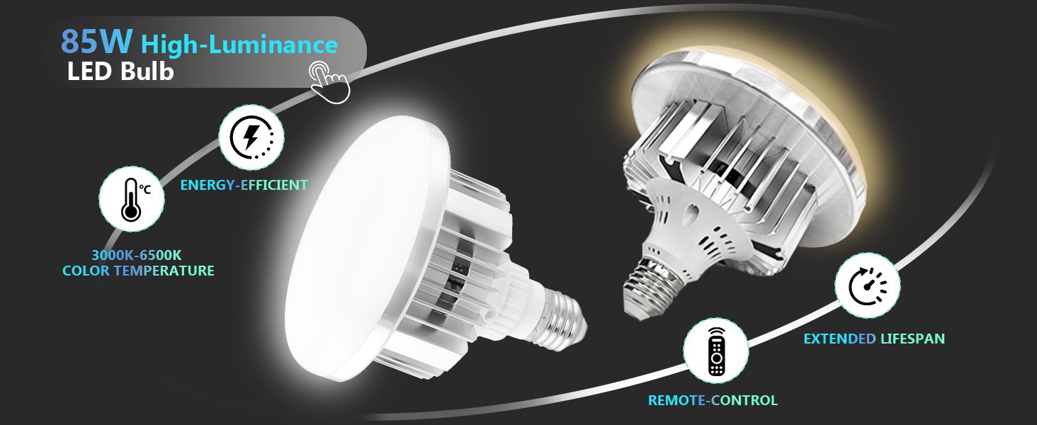 85W High-Luminance LED Bulb