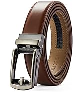 CHAOREN Mens Dress Belt - Ratchet Belt Leather 1 1/4" Comfort Click - Perfect Companion to Mens D...
