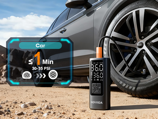 Portbale tire inflator