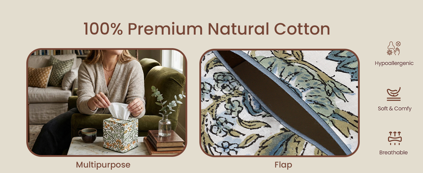 desk tissue box cover