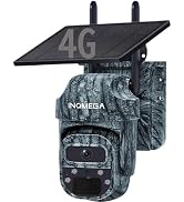 Trail Camera, 4G LTE Cellular Game Camera with 355° Live View, 2.5K Wildlife Hunting Camera Solar...