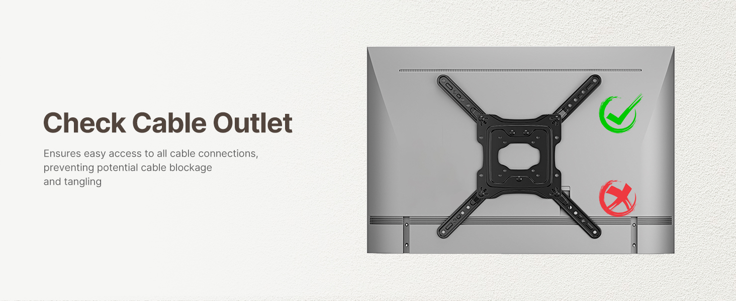 slim tv wall mount