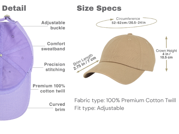 E by Elidan Dad Hat spec