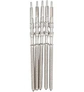 Calsgkspray 5Pcs Movement Watch Steel Stem Crown Kit Watch of Parts NH35 NH36 NH38 NH39,Movement ...
